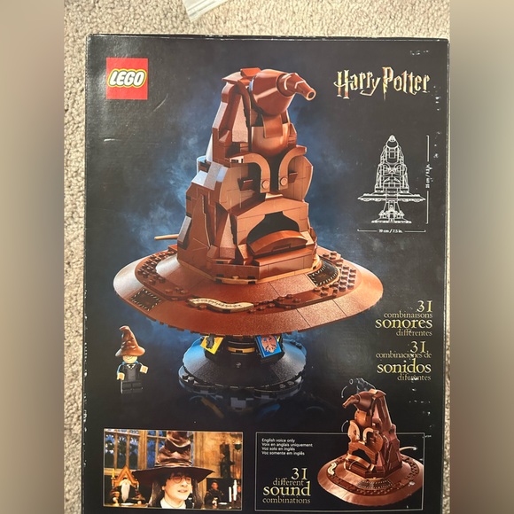 LEGO Harry Potter Brown Sorting Hat Set - Picture 3 of 4